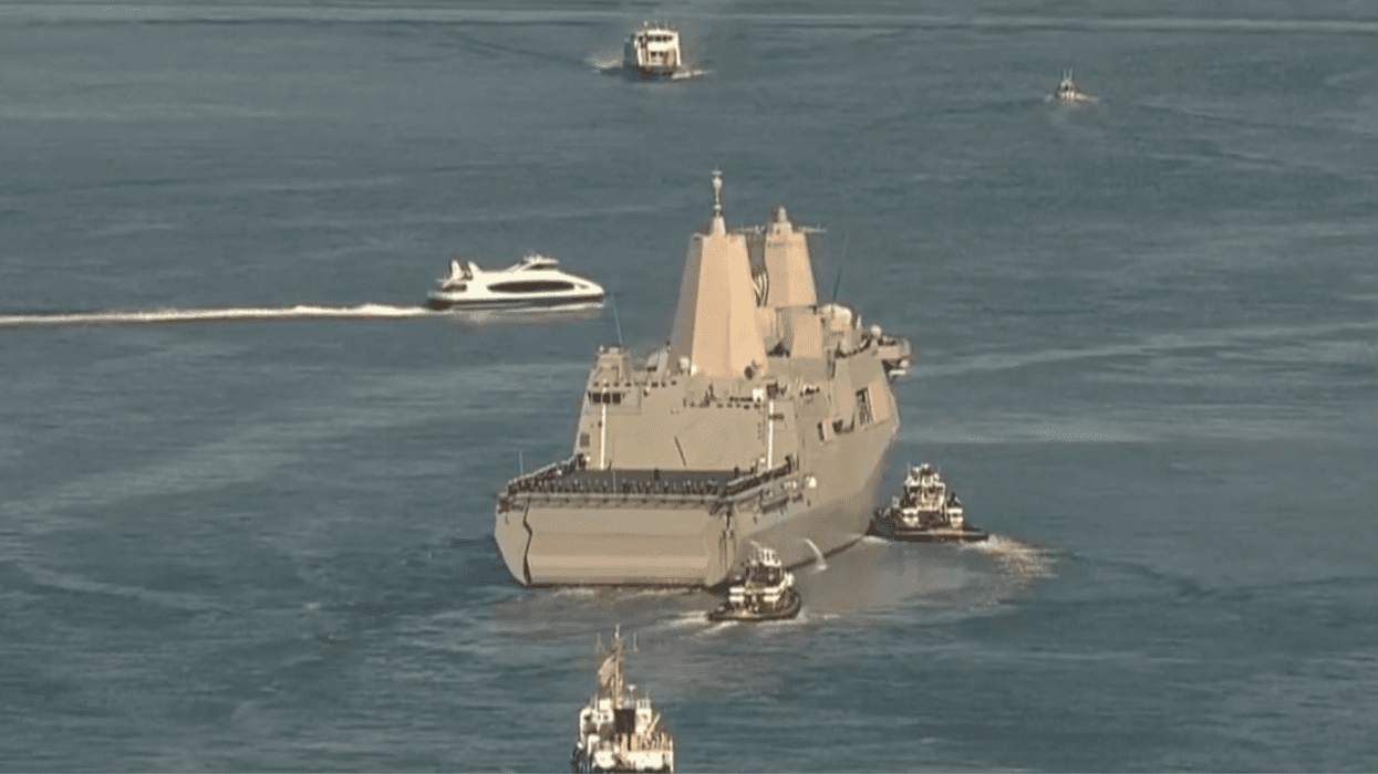 Marine Corps and Navy kick off 250th anniversary celebration with Parade of Ships on Delaware River