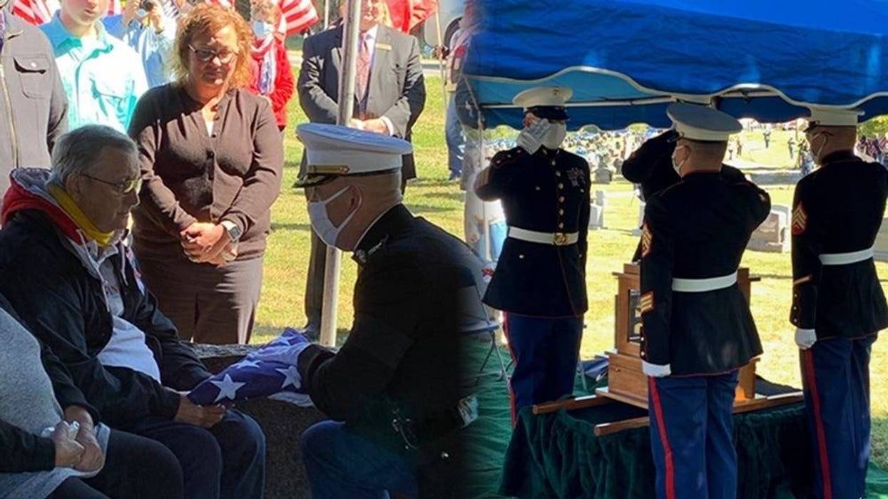 Marine homecoming
