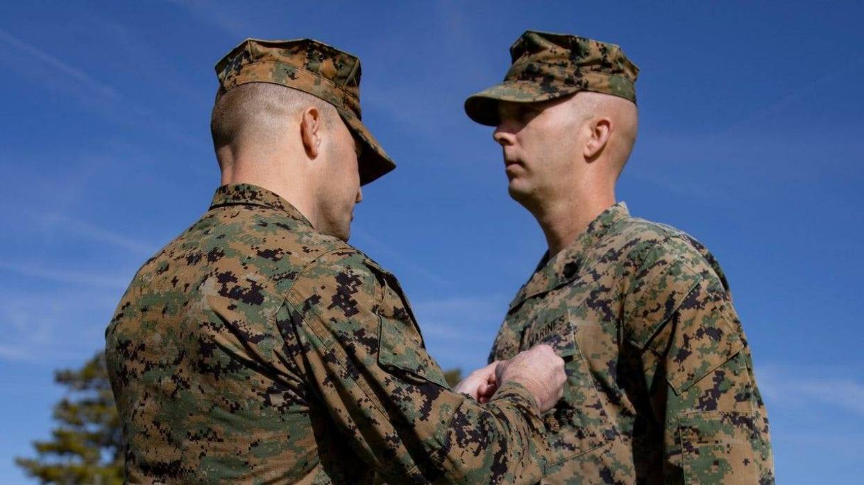 Marine receives Bronze Star for heroic actions in Afghanistan