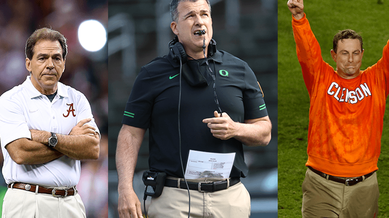 Mario Cristobal Nick Saban Dabo Swinney