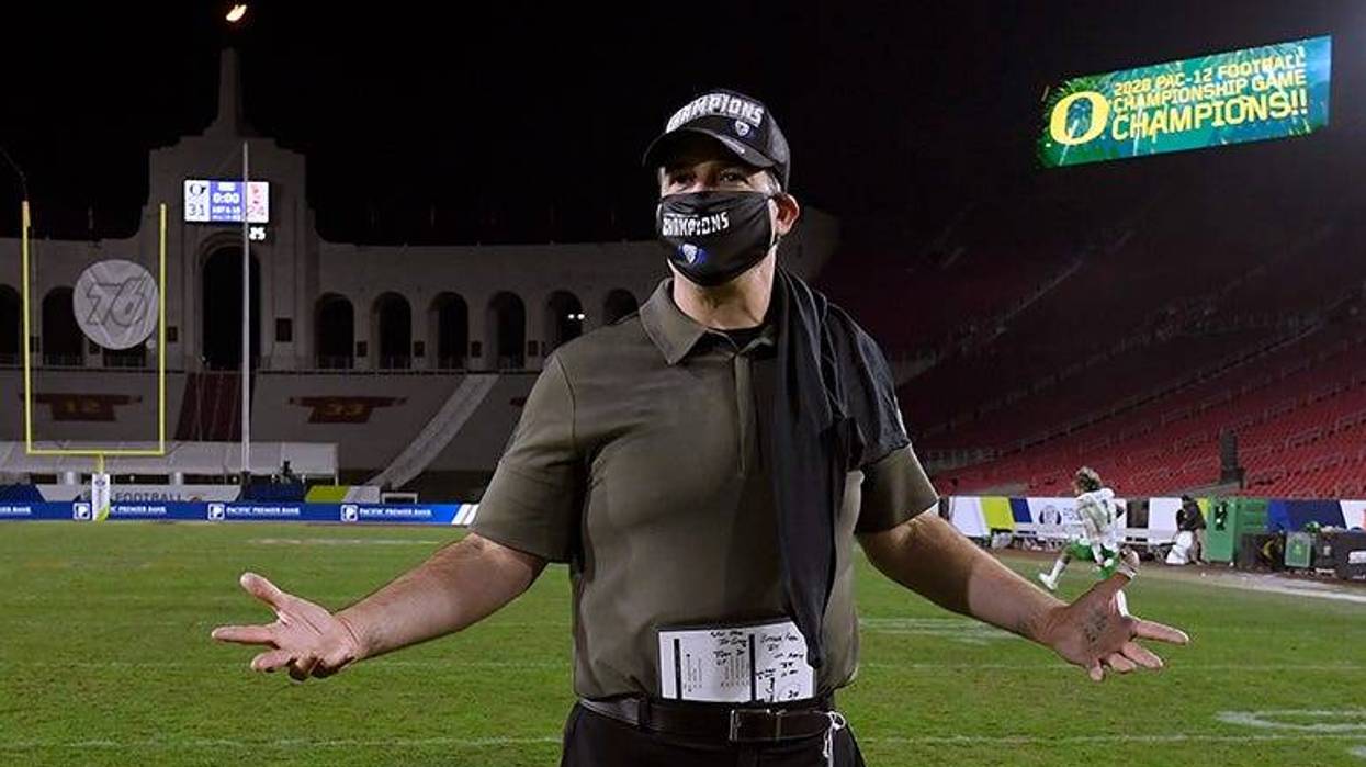 Mario Cristobal Oregon Ducks