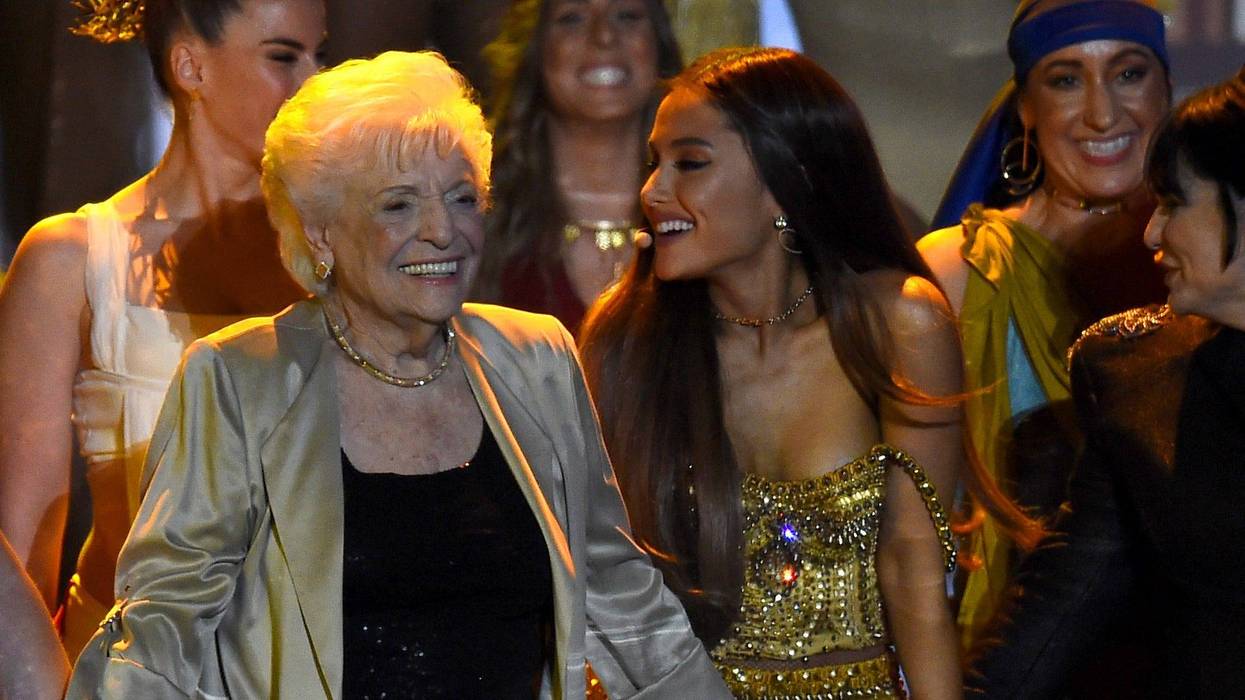 Marjorie Grande, Ariana Grande onstage during the 2018 MTV Video Music Awards