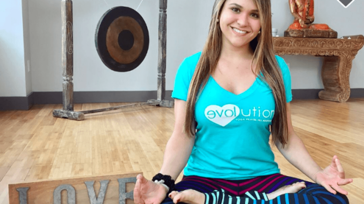 Marjory Stoneman Douglas High School graduate Sydney Aiello does yoga in the photo on her family's GoFundMe page, launched to raise funds for her memorial.