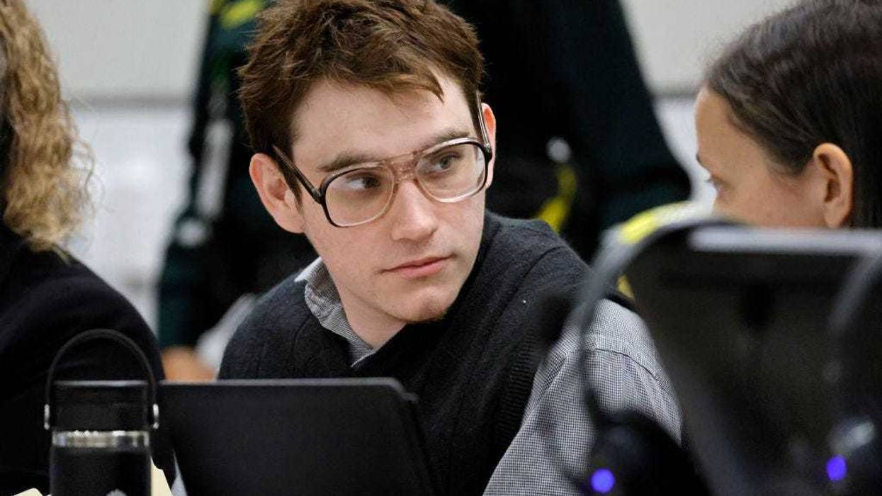 Marjory Stoneman Douglas High School shooter Nikolas Cruz is shown at the defense table during the penalty phase of his trial at the Broward County Courthouse September 2, 2022 in Fort Lauderdale, Florida.