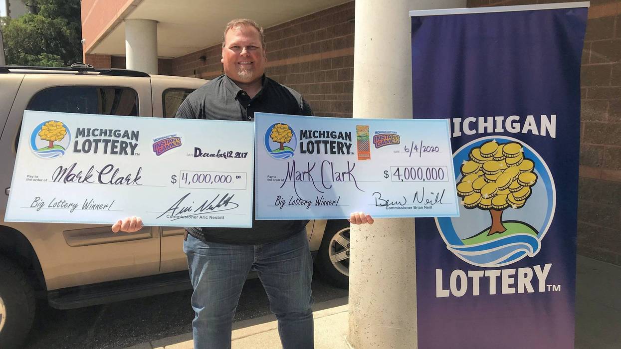mark clark lottery winner