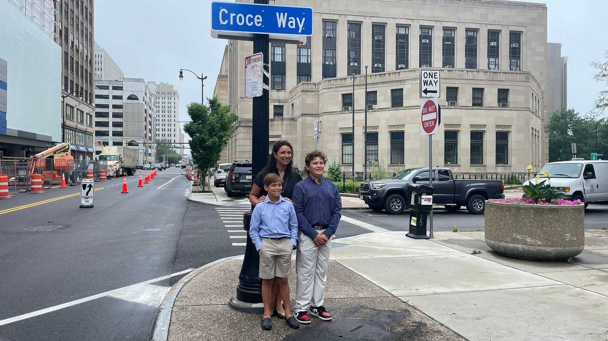 Mark Croce's family
