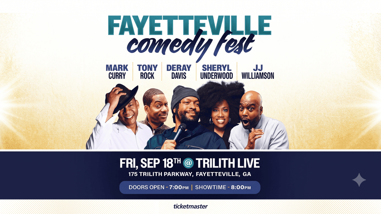Mark Curry, Tony Rock, Deray Davis & Sheryl Underwood at Trilith Live