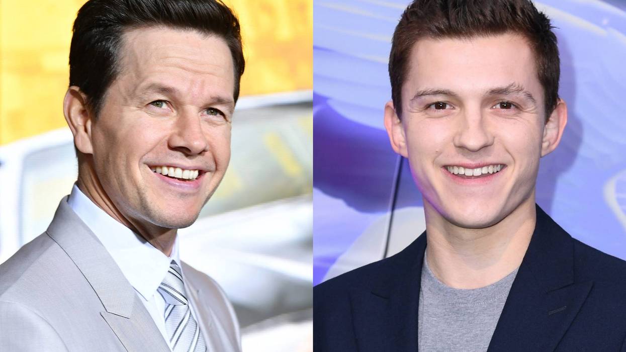 Mark Wahlberg and Tom Holland