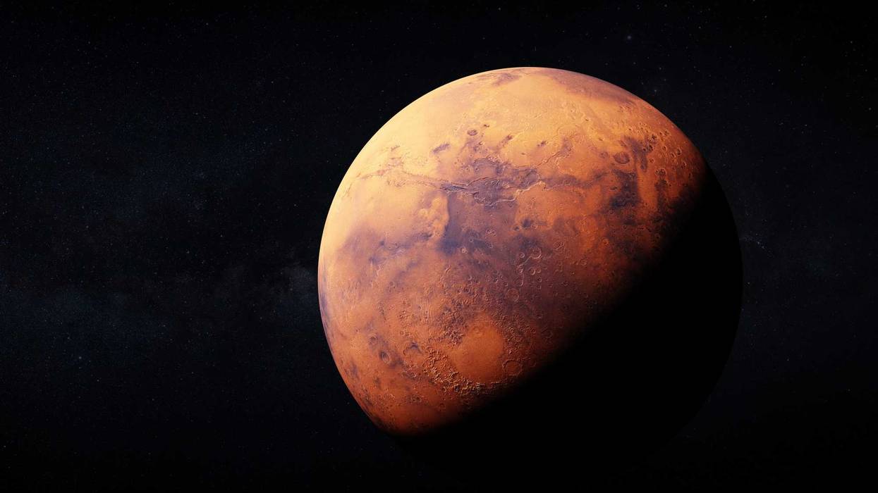 Mars rendering.