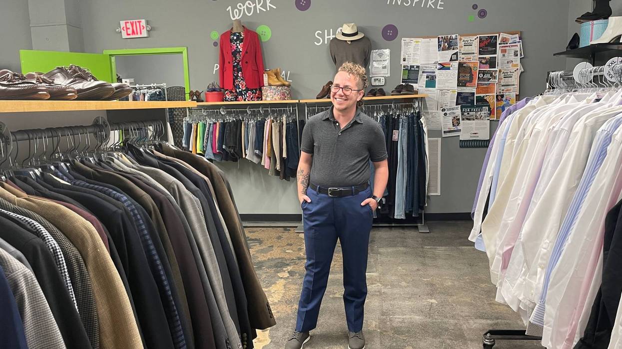 Mars Sharrock, program director of The Wardrobe.