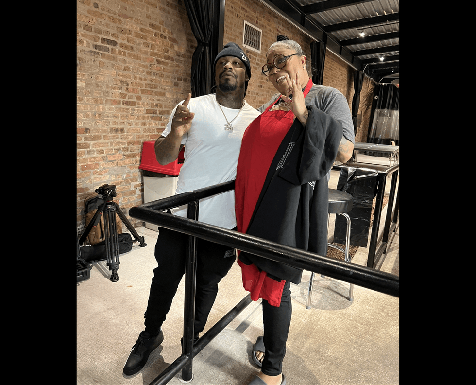 Marshawn Lynch at the Wiener