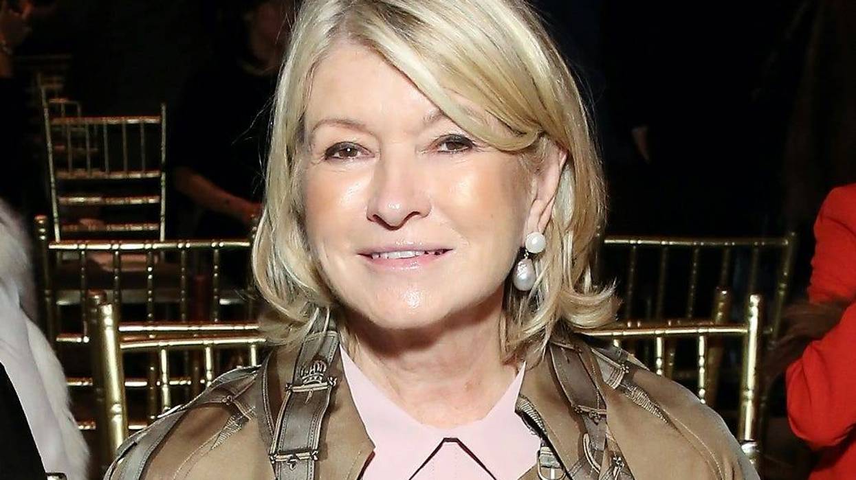 Martha Stewart speaks during the Hudson River Park Ungala on October 21, 2020