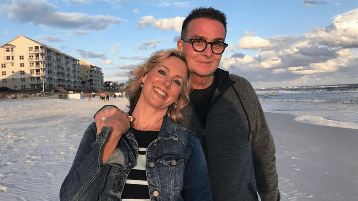 Marty Griffin and his wife Kristine Sorensen