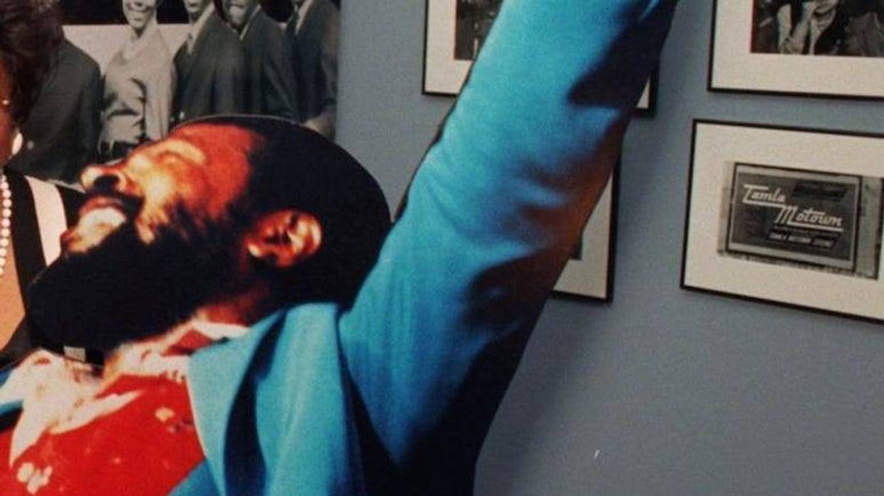Marvin Gaye, Cardboard Cutout, Exhibition, 1995