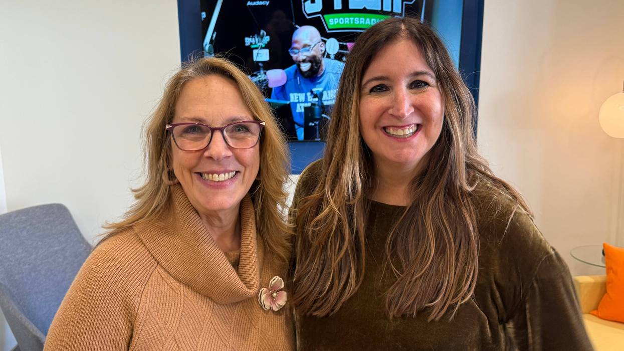 Mary Helfrich, Chief Advancement Officer, St. Vincent de Paul of Baltimore with Gina Crash