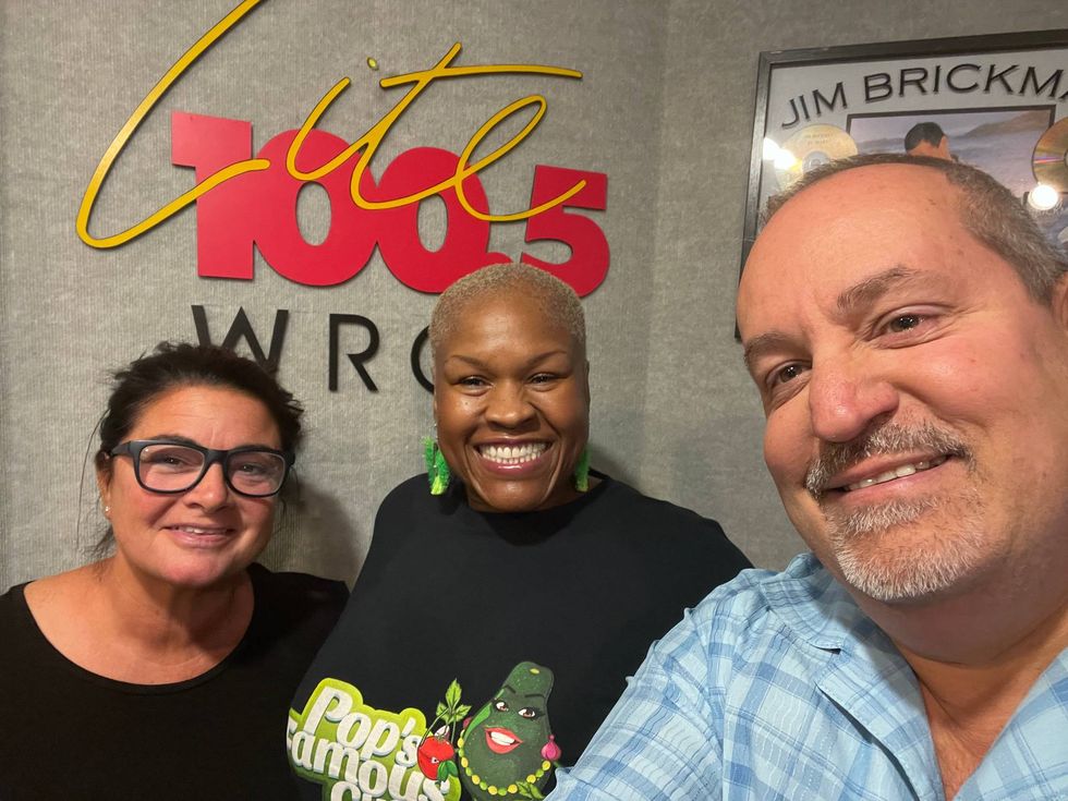 Mary, Nicola and Mike