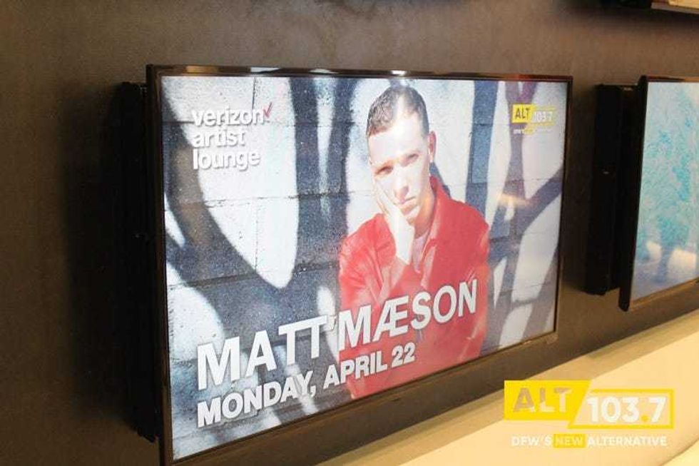 Matt Maeson Live In The Verizon Artist Lounge