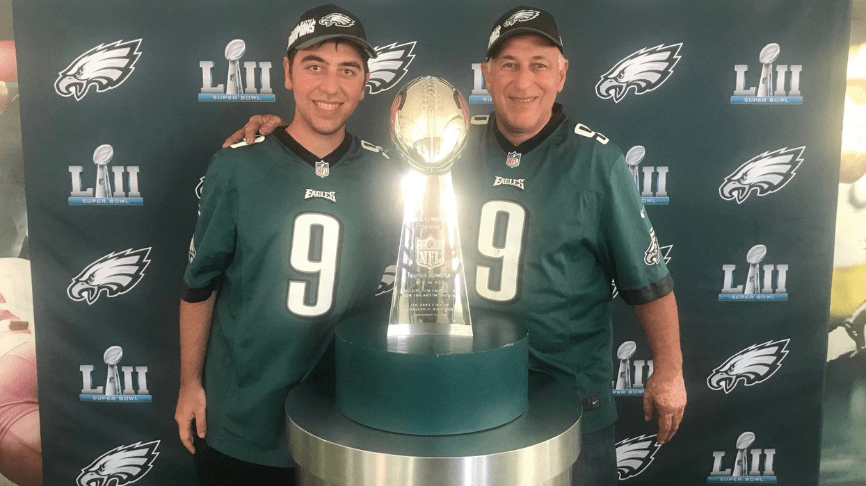 Matt Rappa and his dad, John