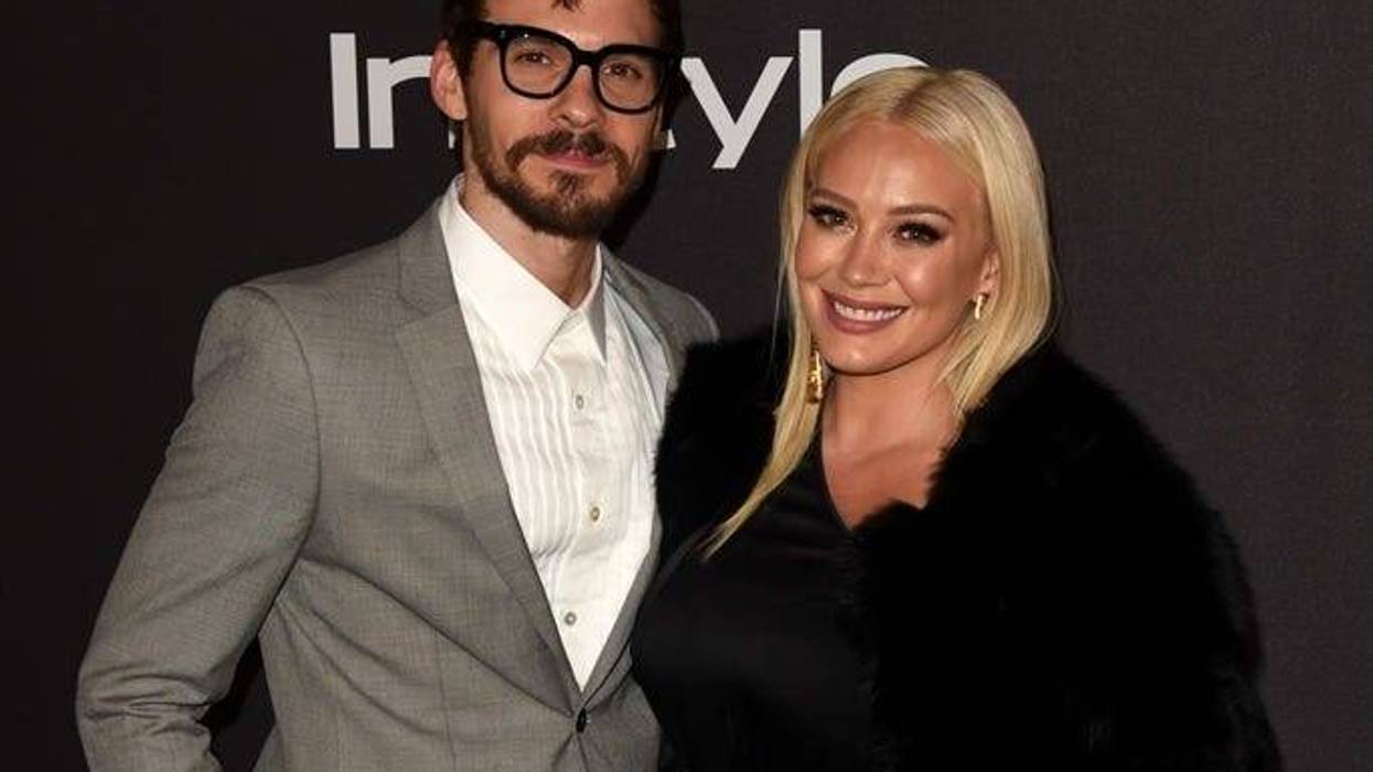 Matthew Koma and Hilary Duff attend the Warner InStyle Golden Globes After Party at the Beverly Hilton Hotel on January 6, 2019 in Beverly Hills, California