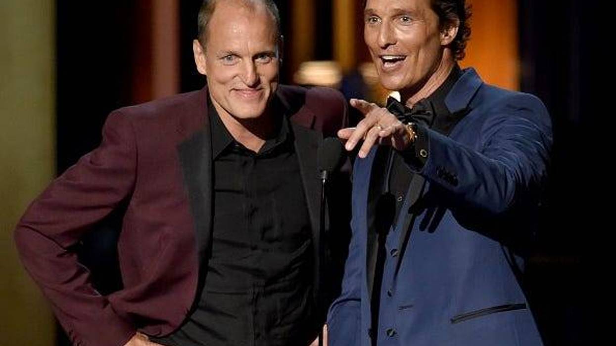 Matthew McConaughey and Woody Harrelson