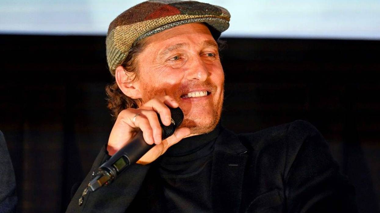 Matthew McConaughey speaks onstage during the Special NY Screening of "The Gentlemen" at the Alamo Drafthouse on January 11, 2020 in New York City.