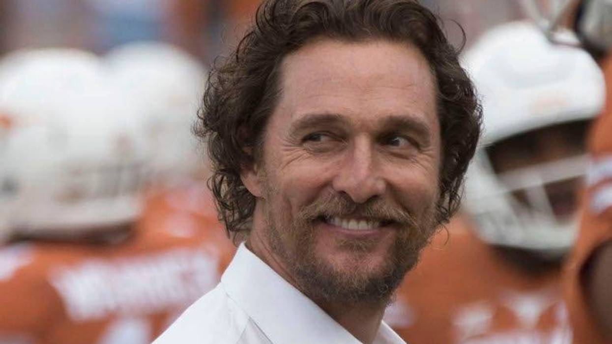 Matthew McConaughey, Texas Longhorns, Football, Smile, 2016