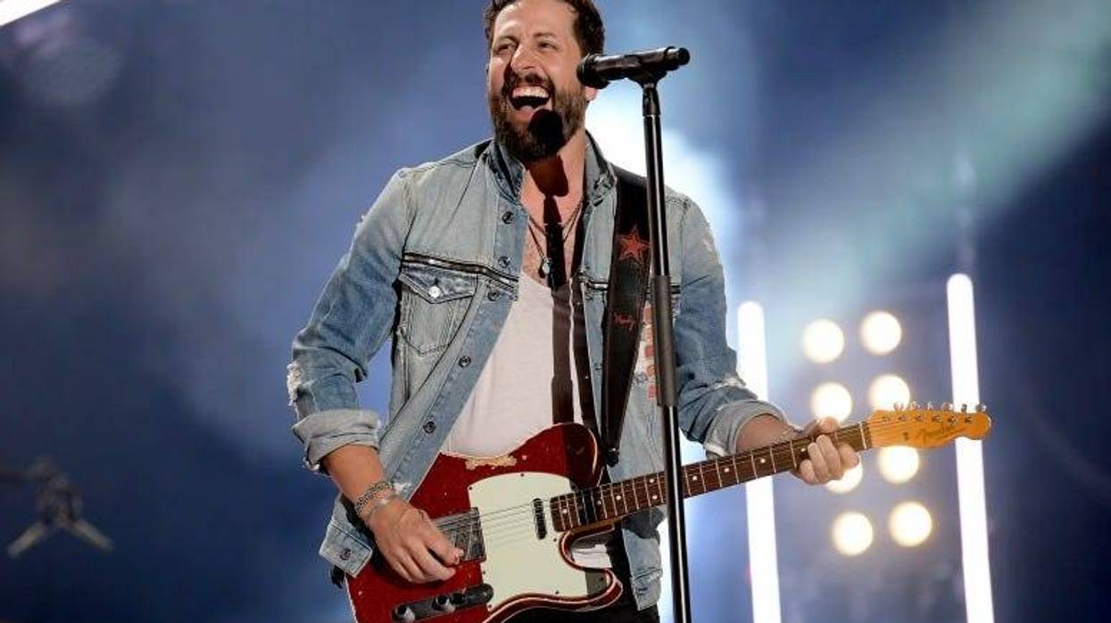 Matthew Ramsey of Old Dominion performs on stage