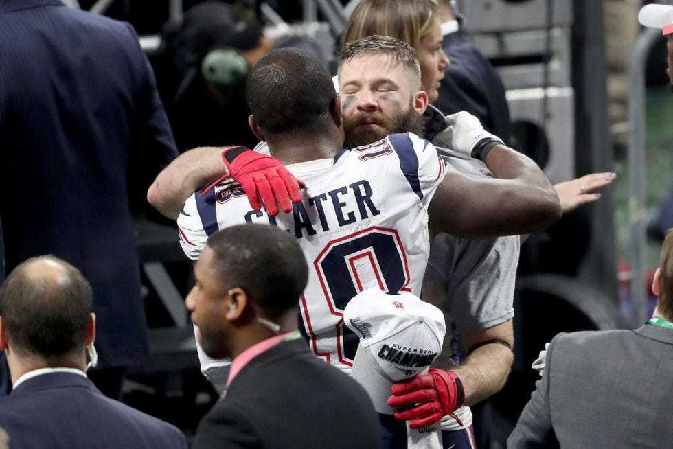 Matthew Slater and Julian Edelman