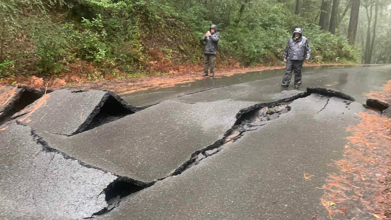Mattole Road has been shut down "for weeks or more," officials say.