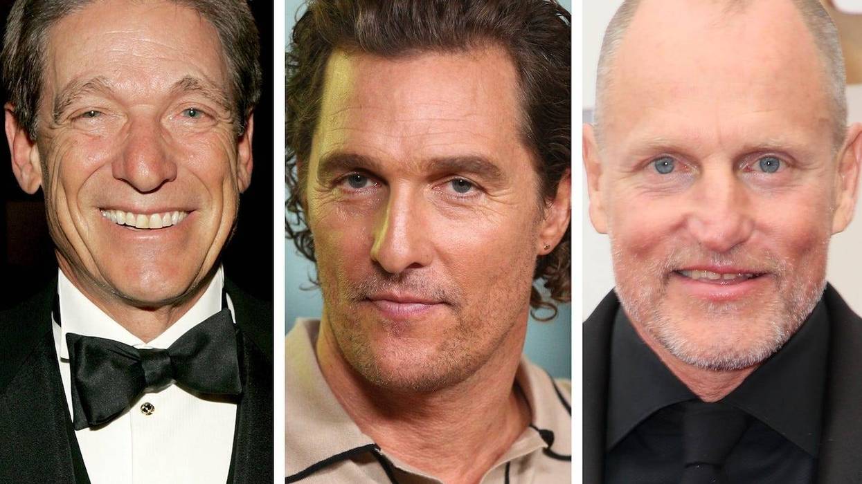 Maury Povich, Matthew McConaughey, Woody Harrelson