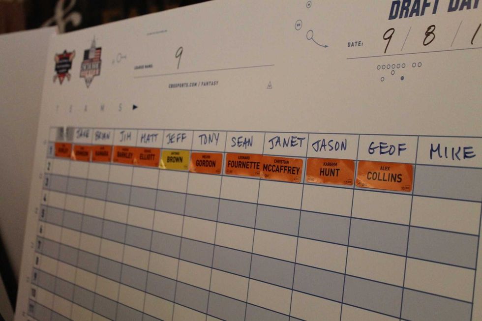 Max Scherzer, of the Washington Nationals, hosted the Scherzer Fantasy Football Draft at the Pearl Street Warehouse on Saturday, where fans and listeners participated in the day's events.