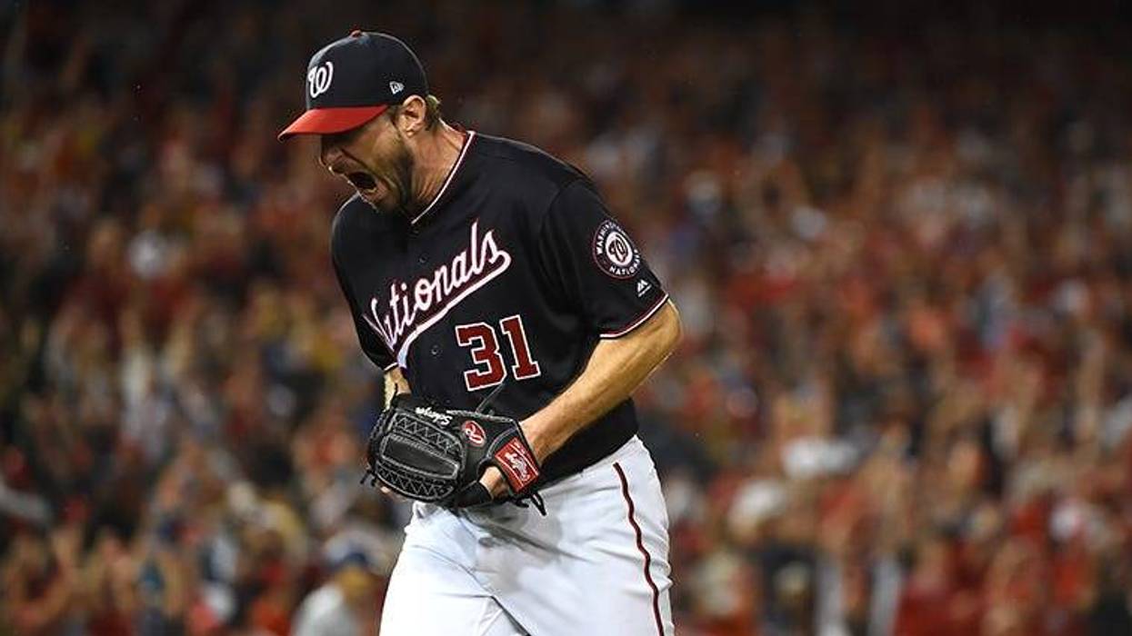 Max Scherzer to reporters in Houston: 'I'm good'