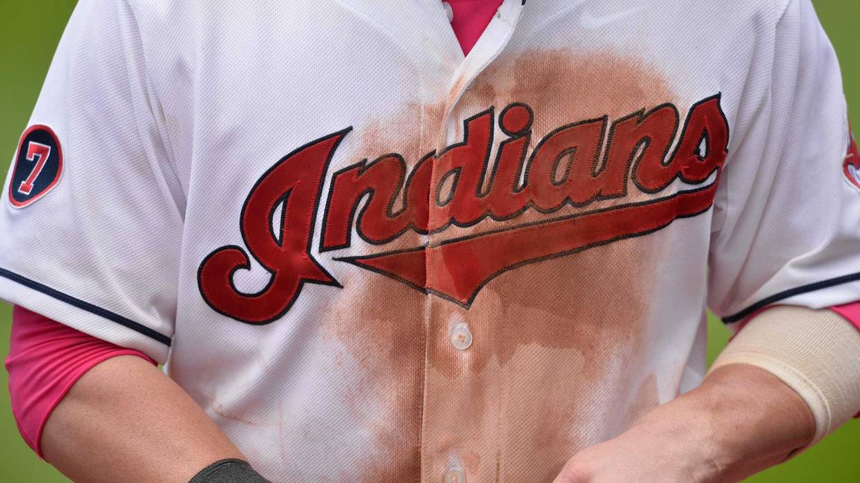 May 10, 2015; Cleveland, OH, USA; A general view of Cleveland Indians second baseman Jason Kipnis (22) jersey after defeating the Minnesota Twins 8-2 at Progressive Field.