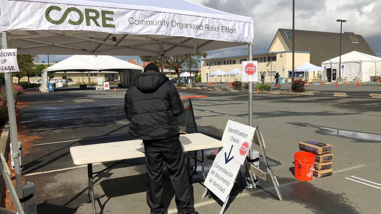 May 18, 2020 - New Covid-19 testing site in East Oakland
