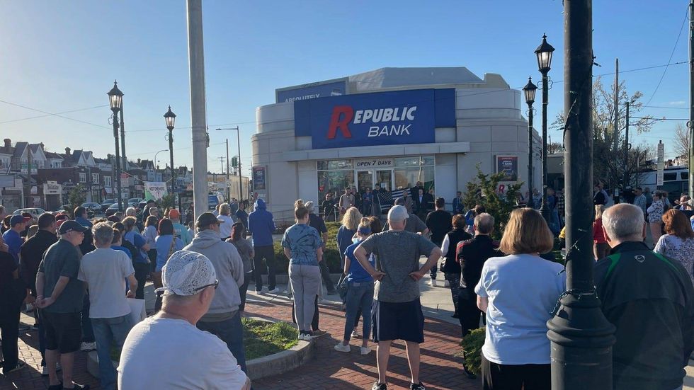 Mayfair neighbors gather to remember Sean Toomey and to demand change from Philadelphia leaders