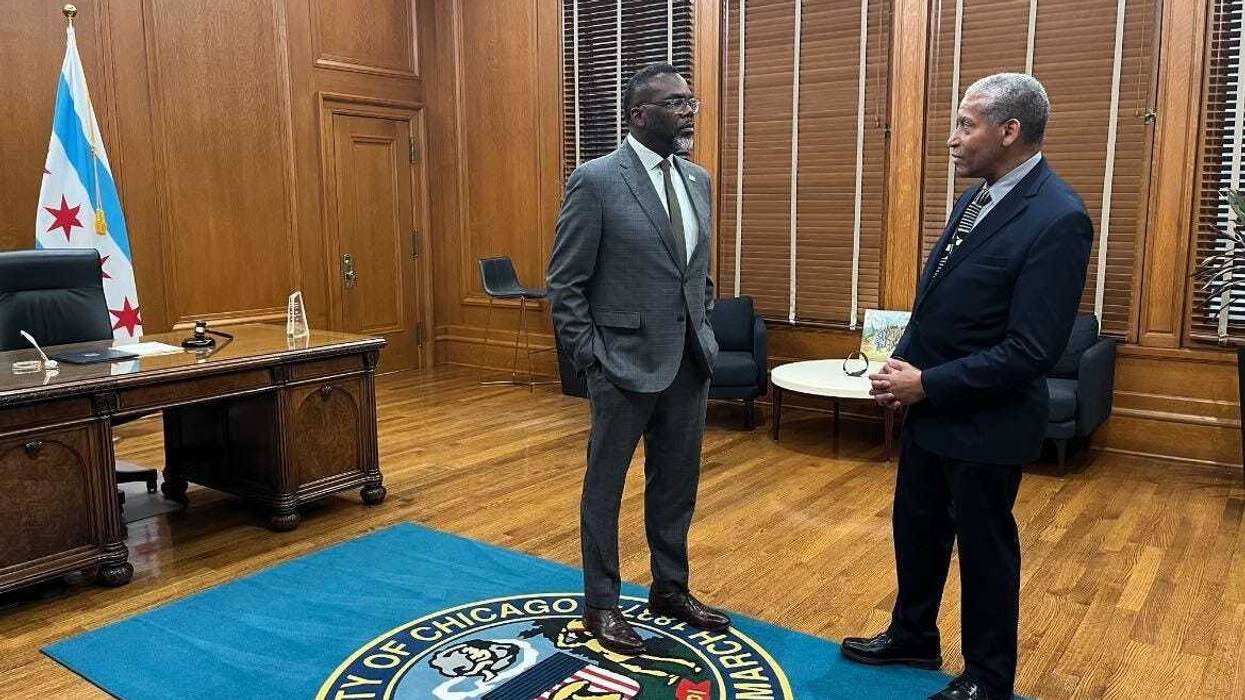Mayor Brandon Johnson speaks with WBBM Political Editor Craig Dellimore about his $17.3 billion budget proposal, which includes a $300 million property tax increase