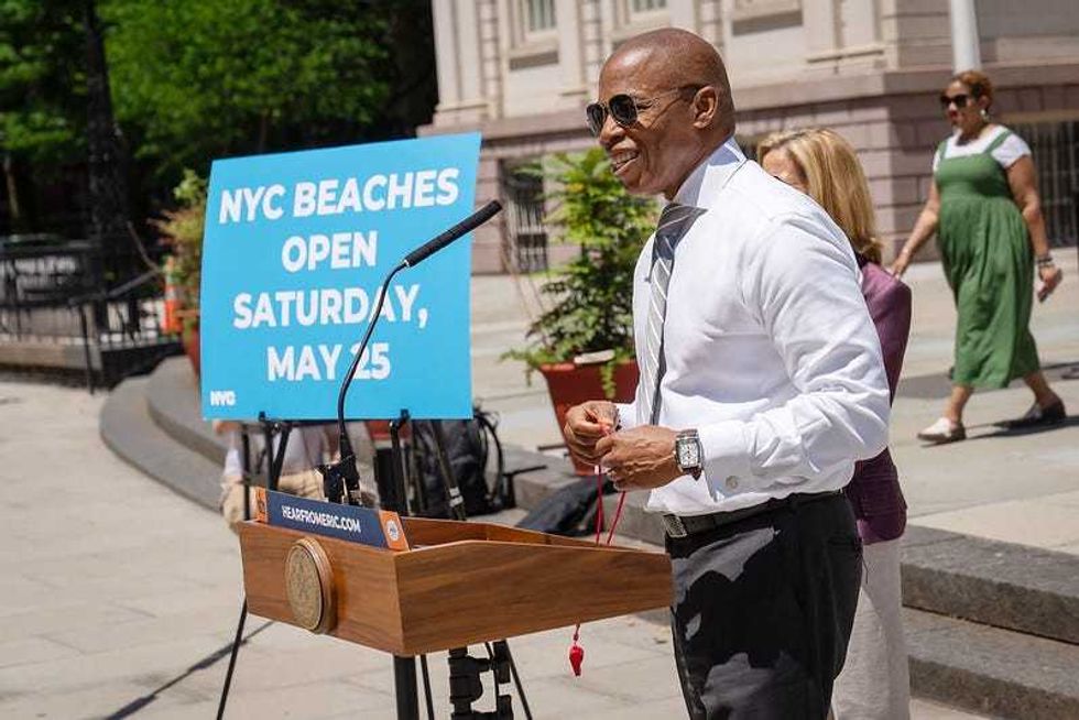 Mayor Eric Adams and NYC Parks Commissioner Sue Donoghue announce that an arbitration panel has issued an award in the city