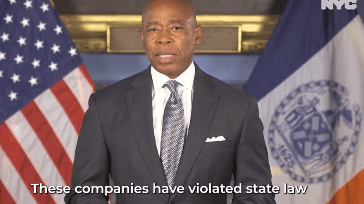 Mayor Eric Adams announced a lawsuit against 17 Texas charter bus and transport companies that brought migrants to NYC.