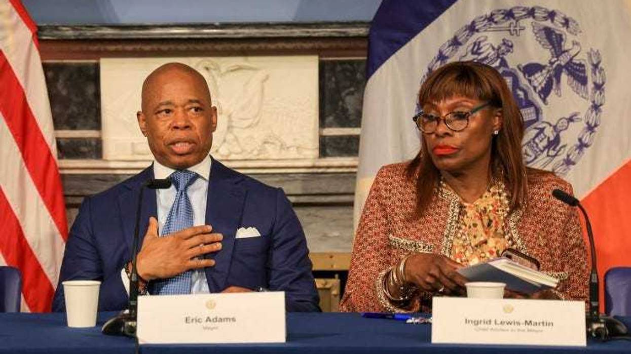 Mayor Eric Adams' (L) chief adviser Ingrid Lewis-Martin (R) resigned on Sunday, Dec. 15, effective immediately.
