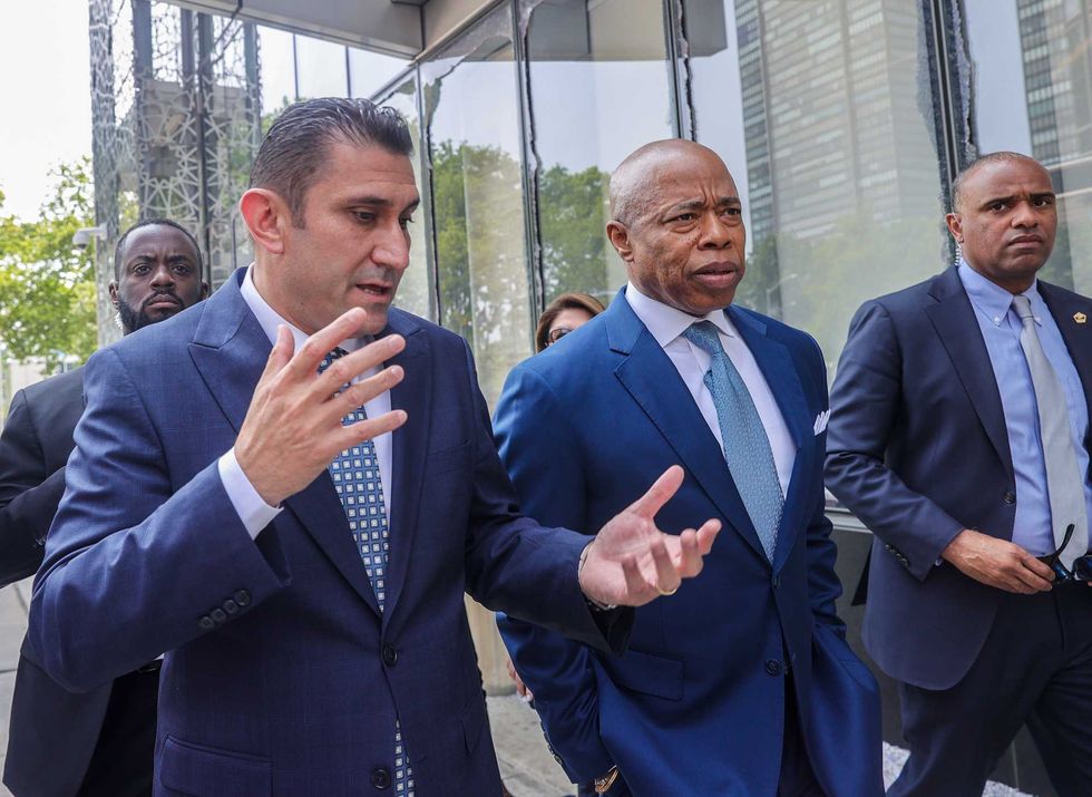 Mayor Eric Adams visits Turkish House (also called Turkevi Center) on May 22, 2023