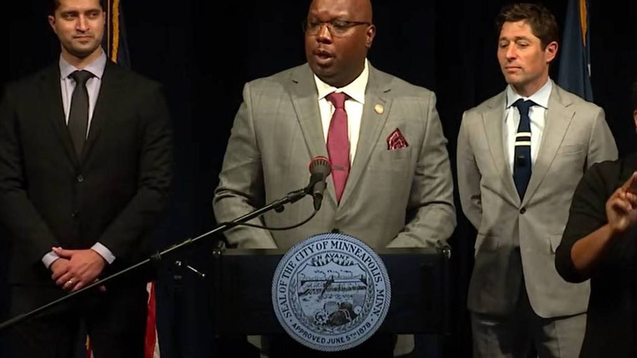 Minneapolis Mayor Jacob Frey announces his choice for the city's next fire chief