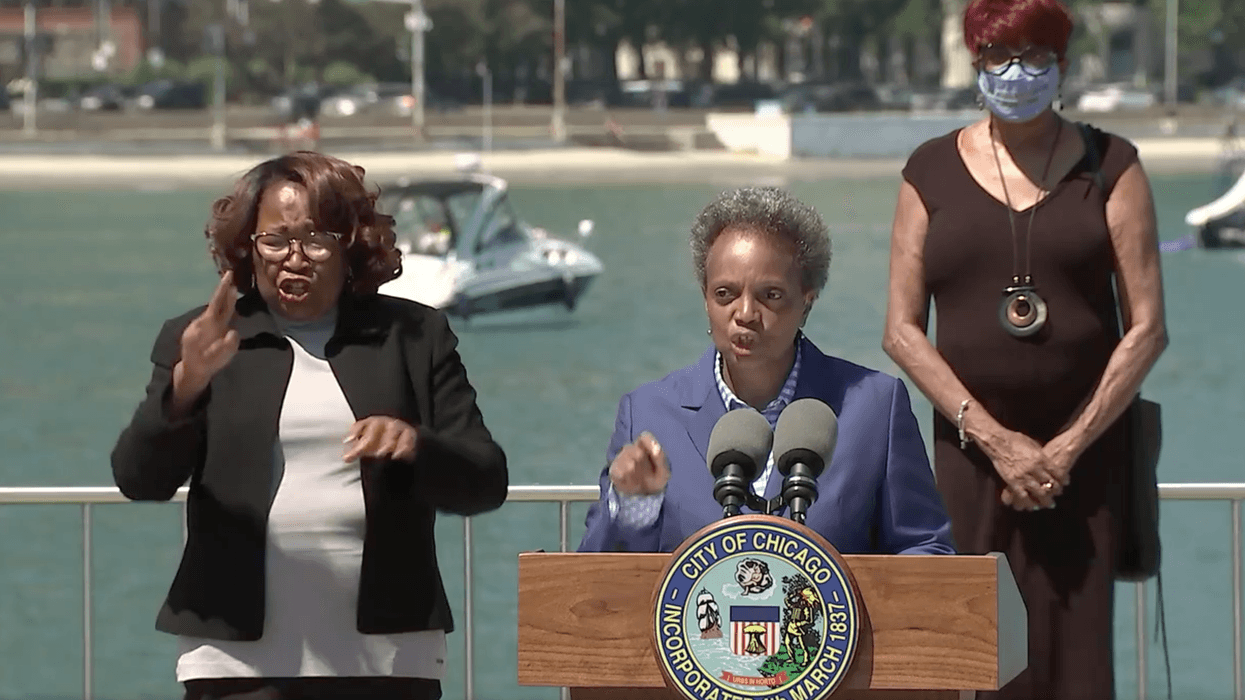 Mayor Lori Lightfoot joined Friday law enforcement, prosecutors and business and community leaders to announce “new measures to protect Chicago’s commercial corridors and neighborhoods.”