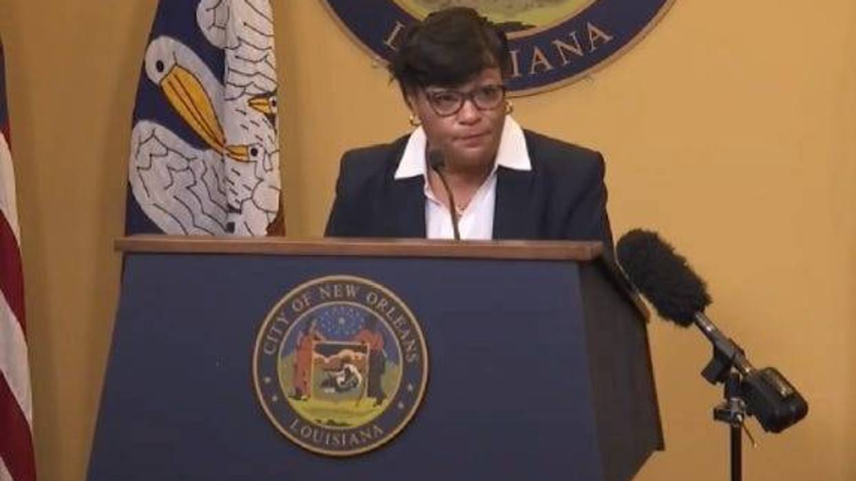 Mayor of New Orléans LaToya Cantrell