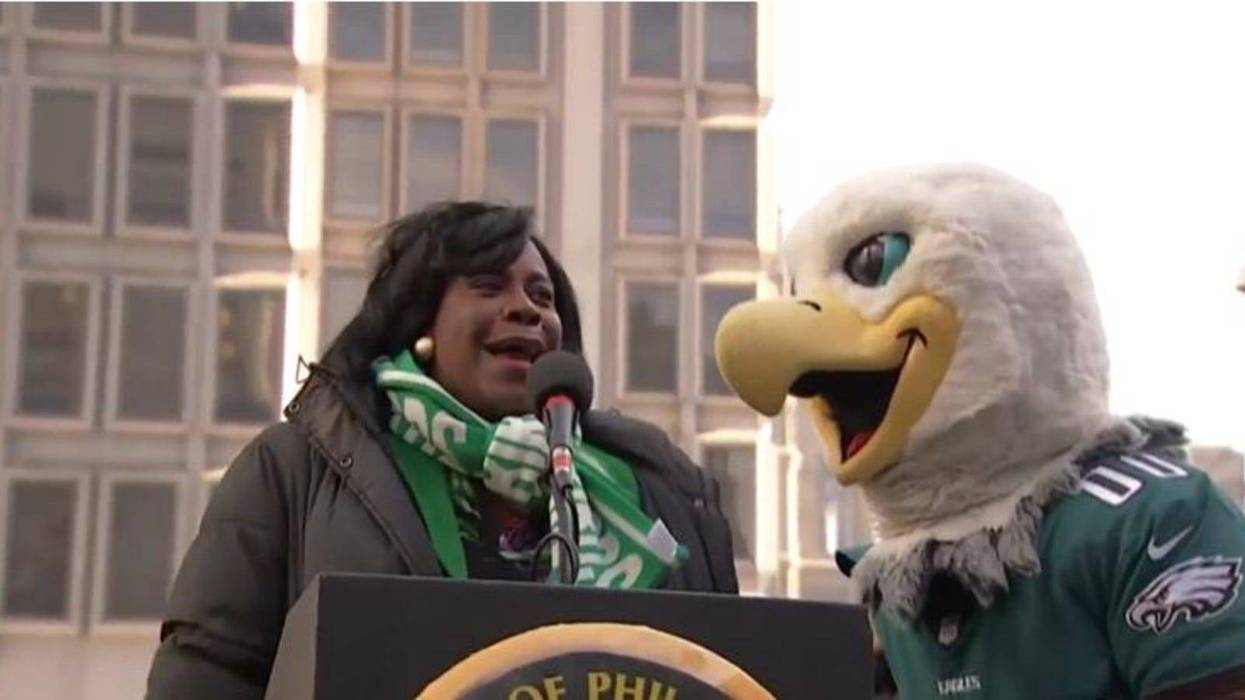Mayor Parker and Swoop