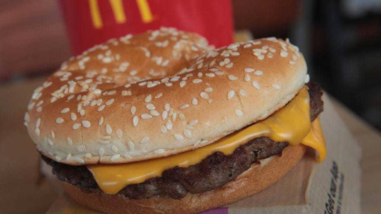 McDonald's burger