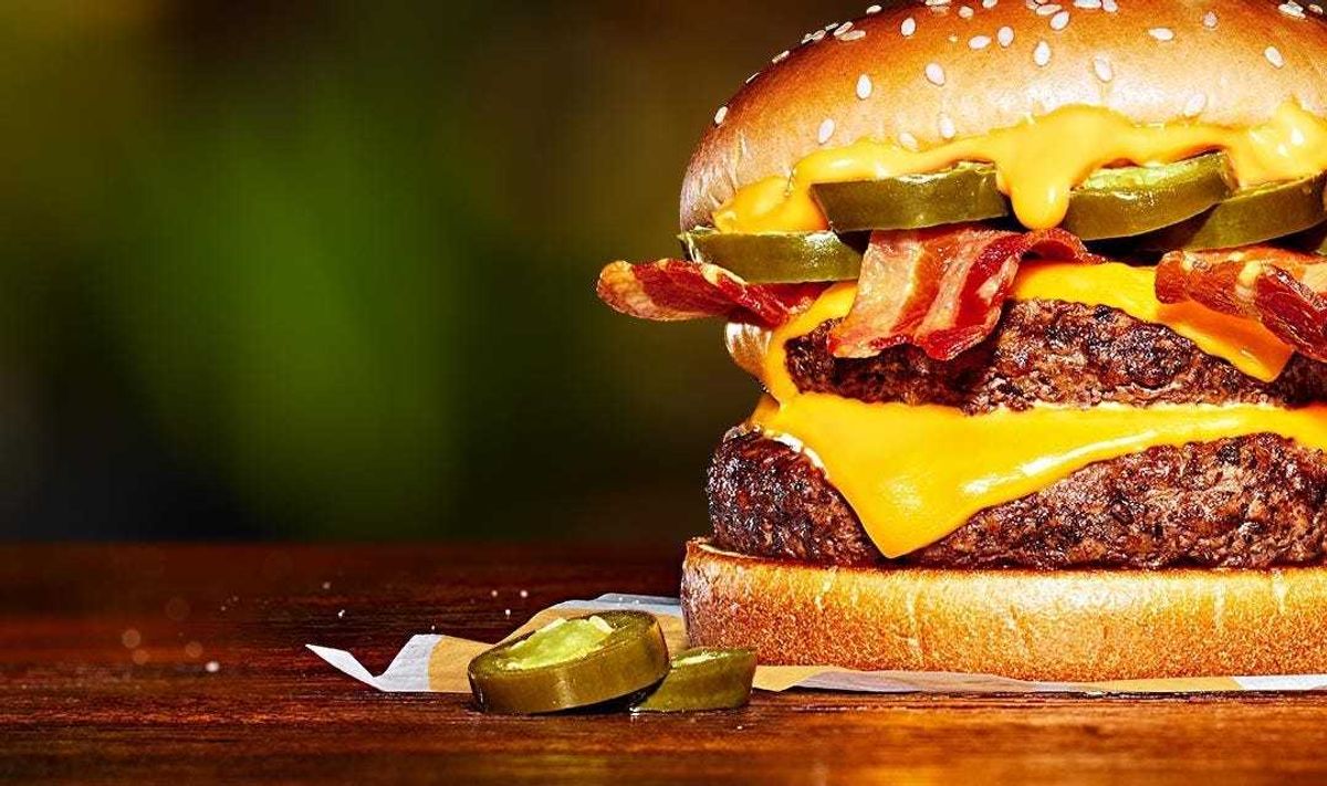 McDonald's Cheesy Jalapeno Bacon QPC