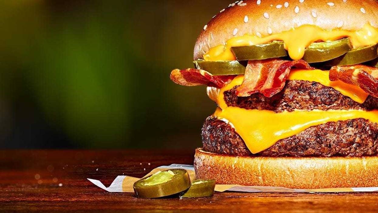 McDonald's Cheesy Jalapeno Bacon QPC