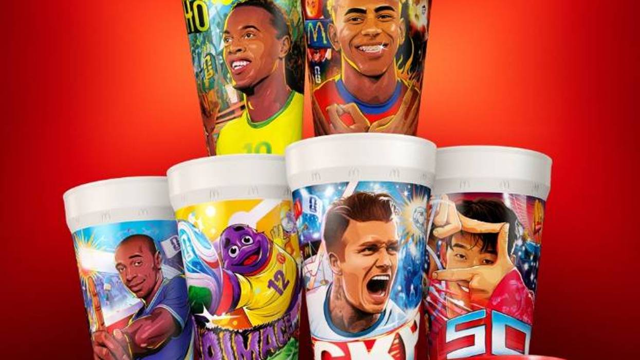 McDonald's offering collectable World Cup... cups!
