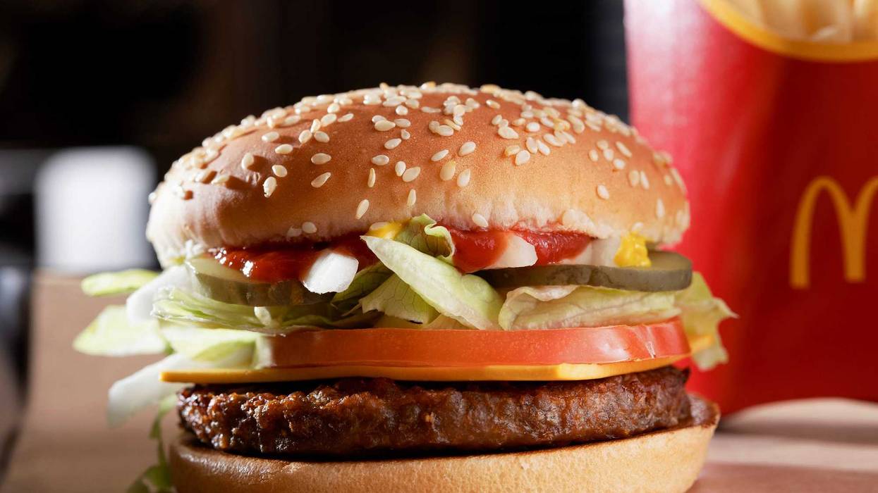 McDonalds Vegan Burger