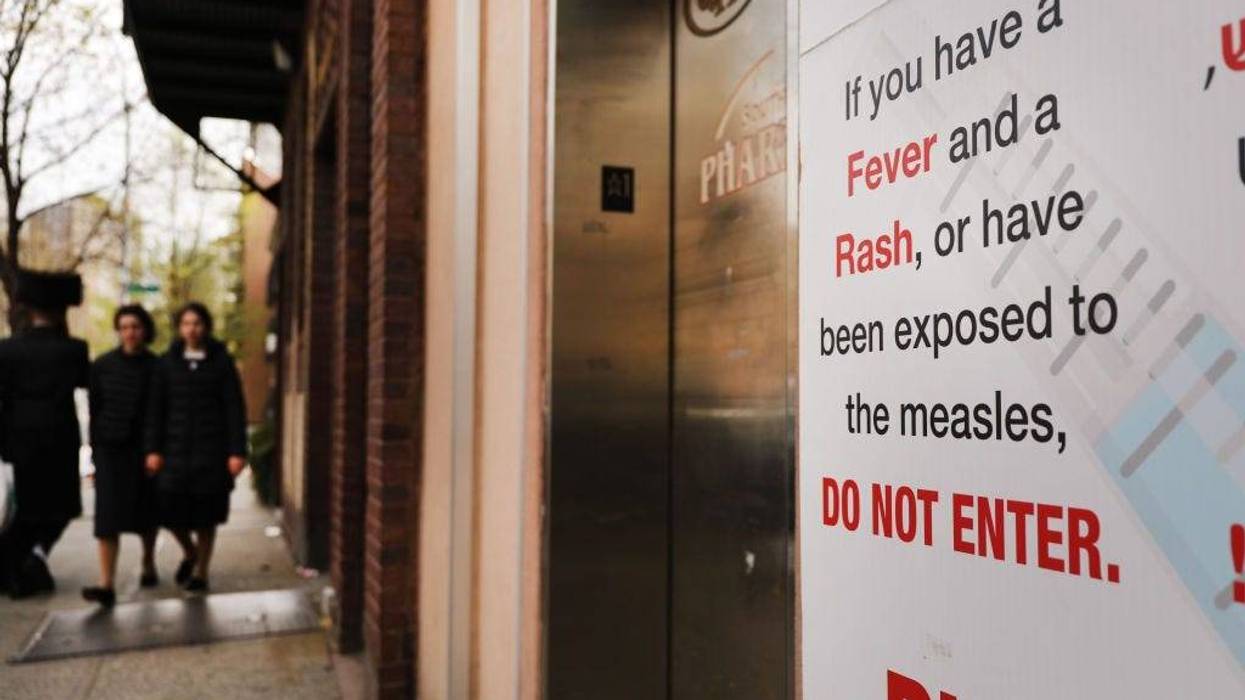 measles sign
